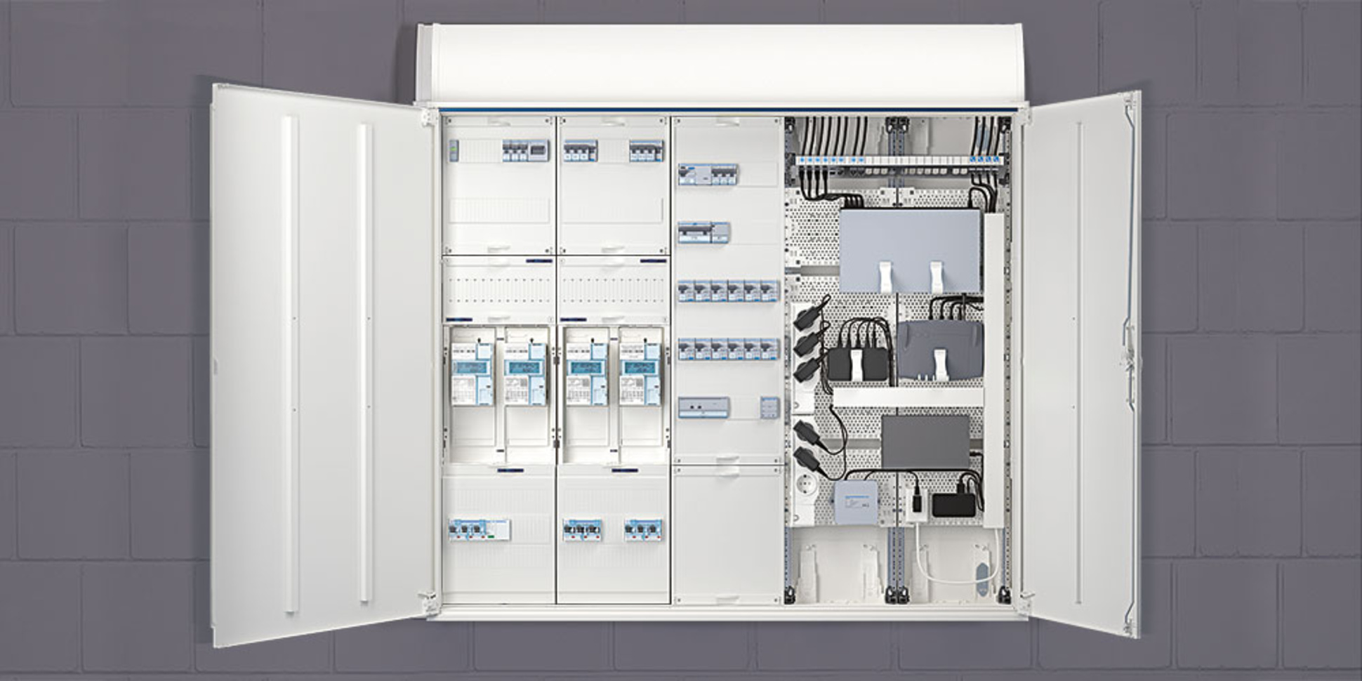 Technikzentrale bei Klaas Elektrotechnik GmbH & Co. KG in Oberursel