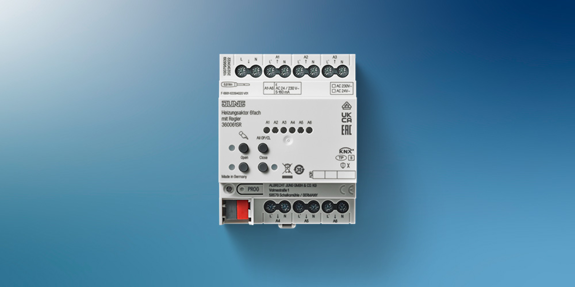 KNX Heizungsaktor 6-fach bei Klaas Elektrotechnik GmbH & Co. KG in Oberursel