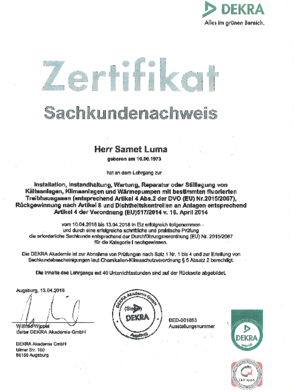 Kälte- und Klimaanlagen, Wärmepumpen bei Klaas Elektrotechnik GmbH & Co. KG in Oberursel